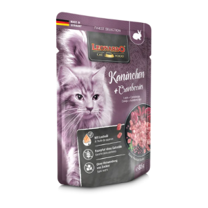 לאונרדו מחית ארנבת וחמוציות 85 גרם